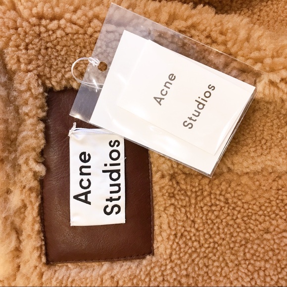 ACNE STUDIOS Lorin Hooded Leather Shearling Coat - Picture 12 of 16
